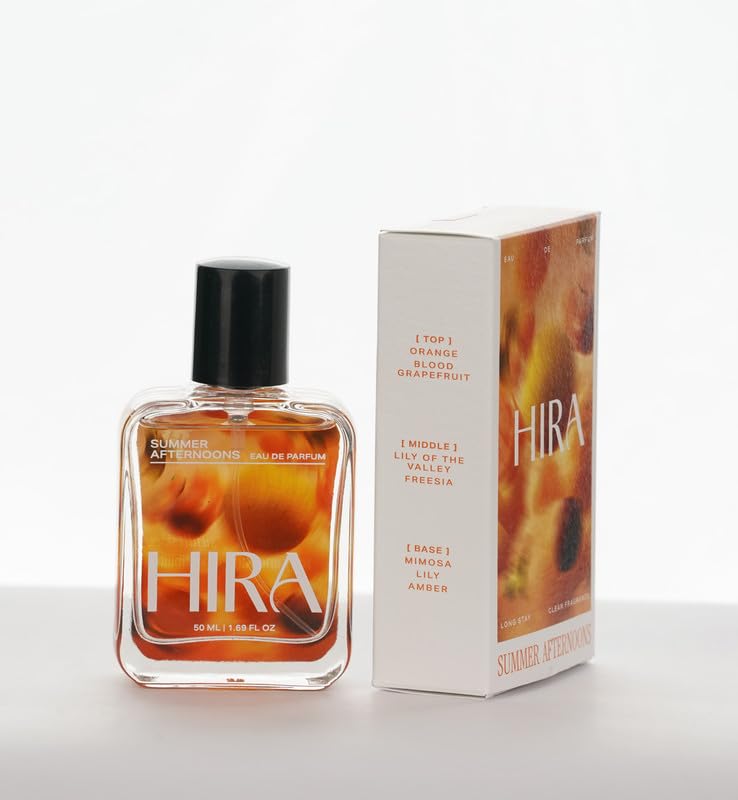 Hira Summer Afternoons Eau De Perfume | Citrus Oriental | Long-Lasting for Men and Women - 50Ml | Perfect Gifts for Men and Women