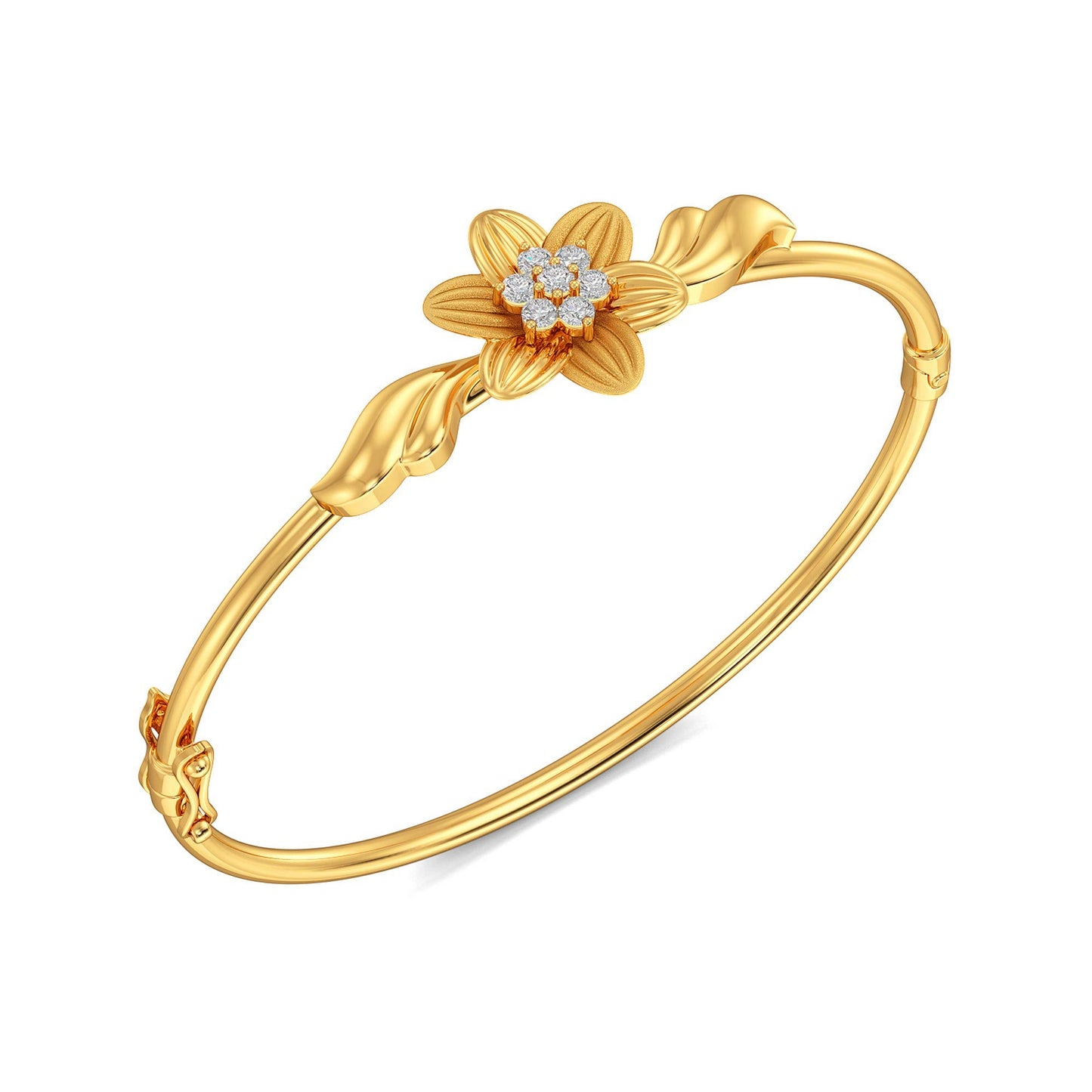 Joyalukkas Impress Collection 22k Yellow Gold Charm Bracelet for Women