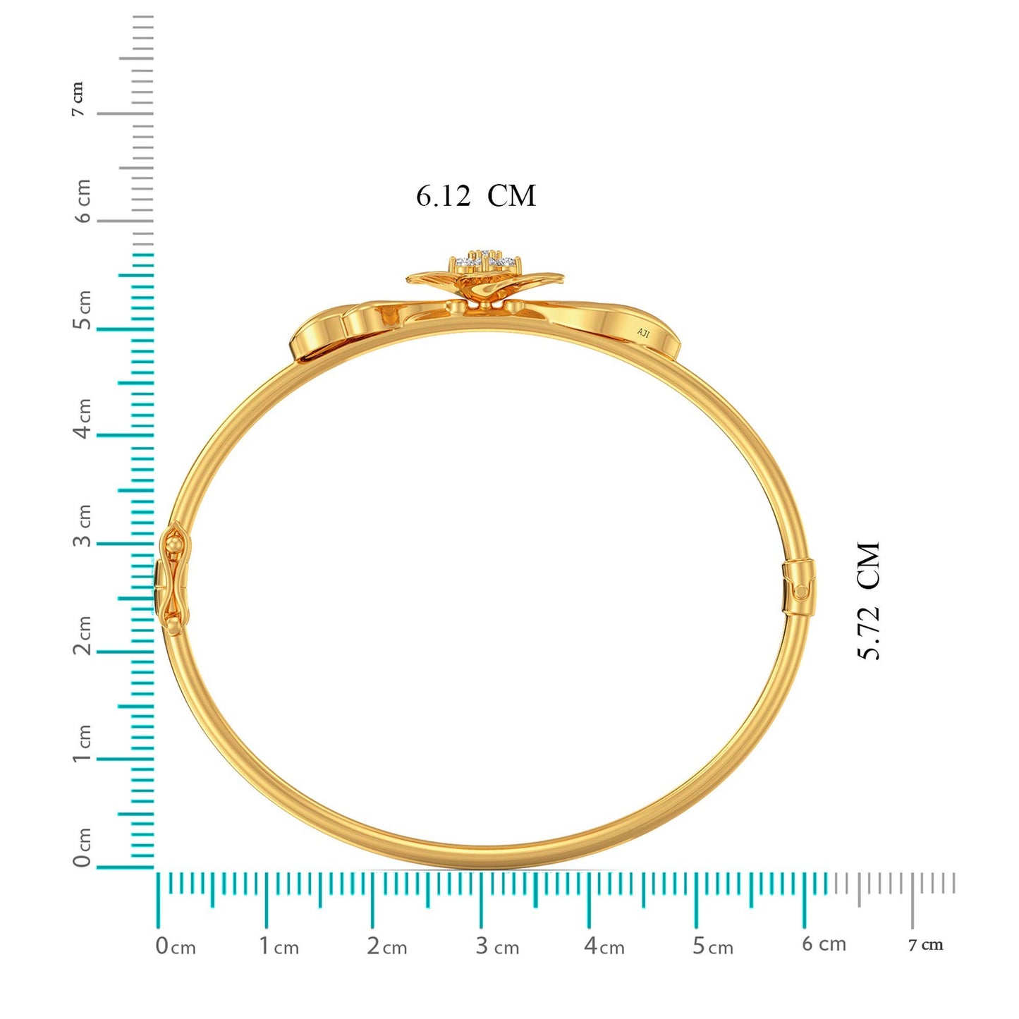 Joyalukkas Impress Collection 22k Yellow Gold Charm Bracelet for Women